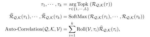 Auto-Correlation模块数学模型